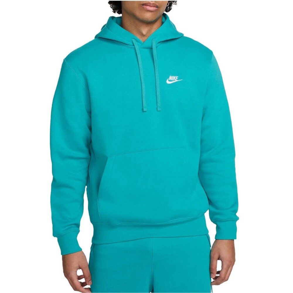 Nike Sportswear Club Fleece Hoodie Men Dusty Cactus Size Large BV2654-718 NEW